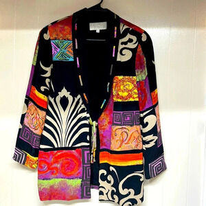 Vintage Platinum by Dorthy Schoelen Blazer Sz P small